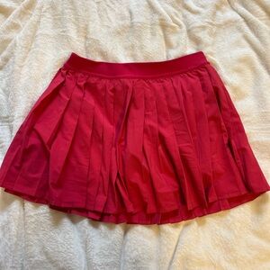 Lululemon tennis skirt pleated - cherry mist size 6